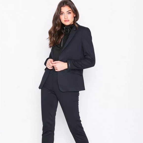 TIGER of Sweden Sajni Single Breasted Dark Navy Blazer size EU 38 - Picture 5 of 13